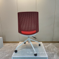 Chaise de formation commerciale de type courbe confortable commerciale